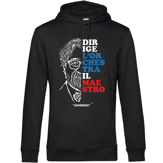 Dirige l'Orchestra - T-shirt Felpa Festival Sanremo Maestro