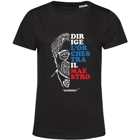 Dirige l'Orchestra - T-shirt Felpa Festival Sanremo Maestro