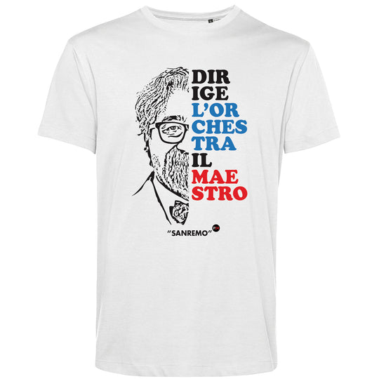 Dirige l'Orchestra - T-shirt Felpa Festival Sanremo Maestro